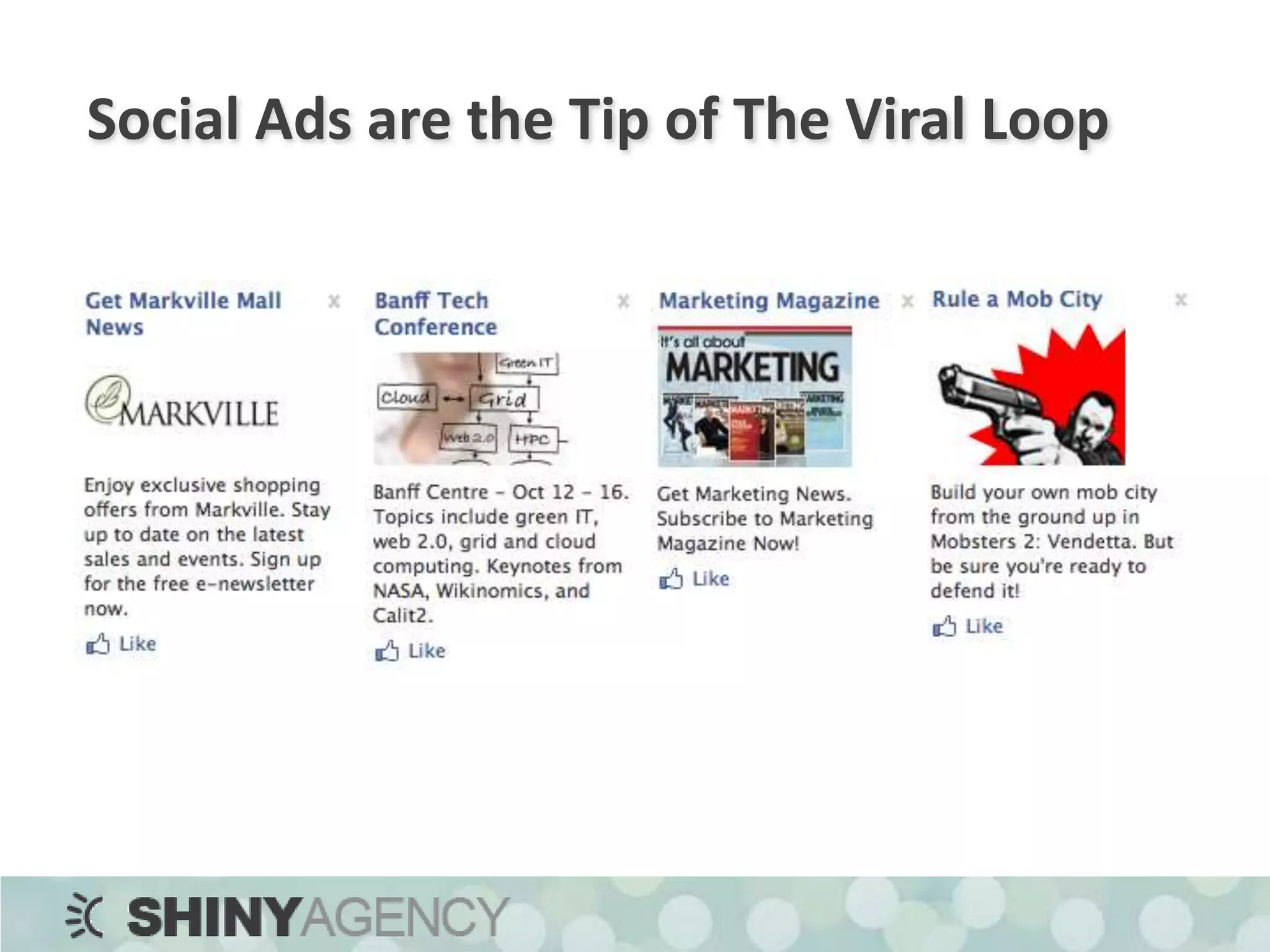 Social Ads are the Tip of The Viral Loop