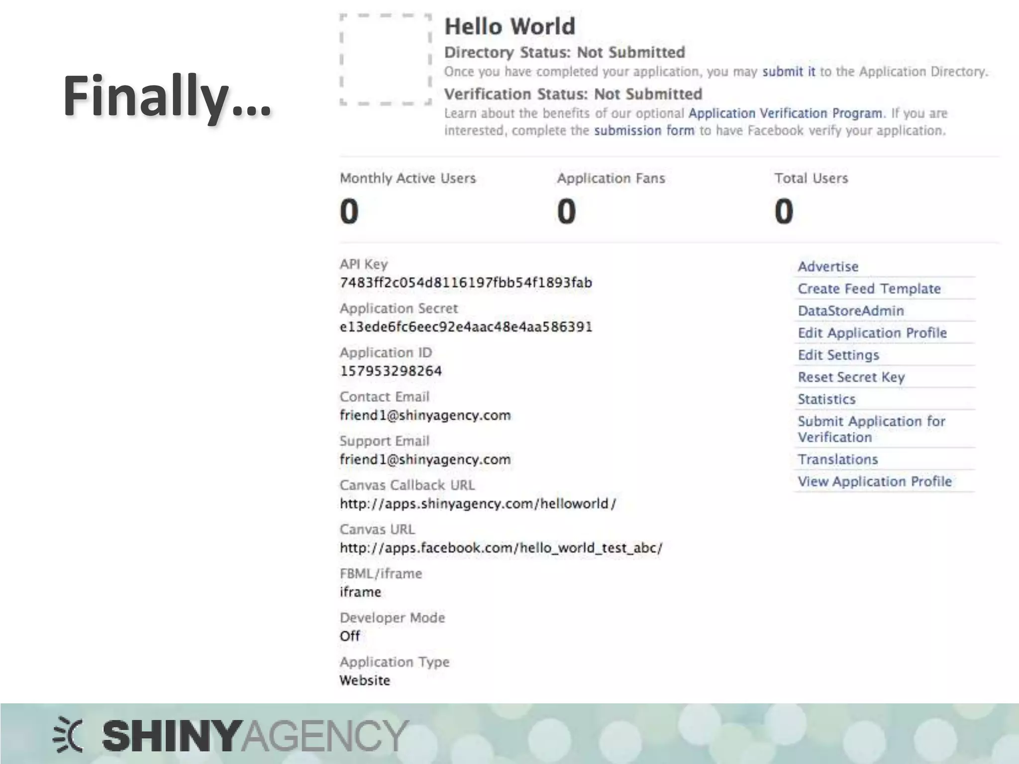 FBMLAccess to Facebook data<fb:nameuid="696646180" />turnsinto <a href="http://www.new.facebook.com/profile.php?id=696646180”>Roy Pereira</a>Use Facebook Design Elements<fb:tab-tem>35