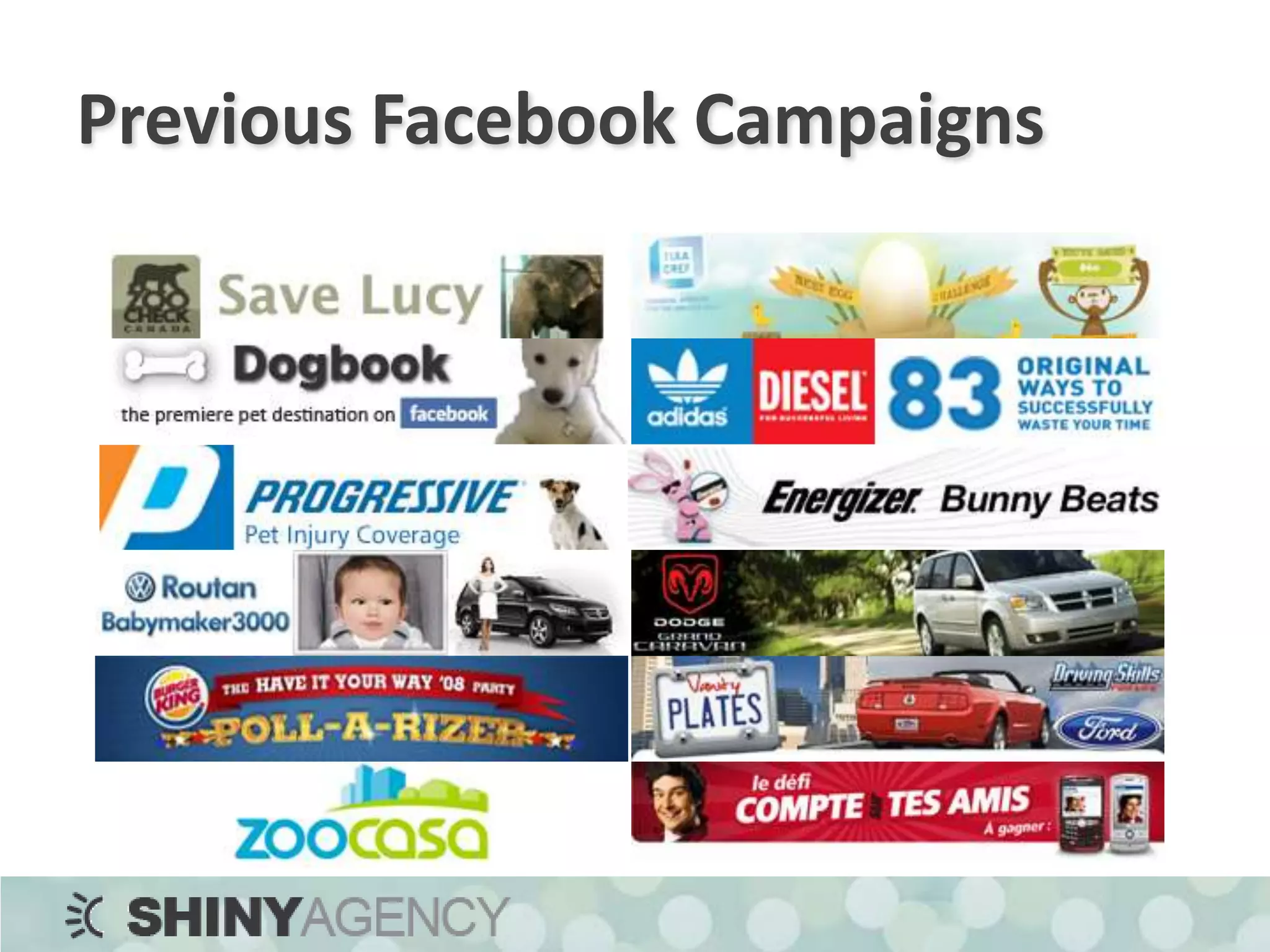 Previous Facebook Campaigns