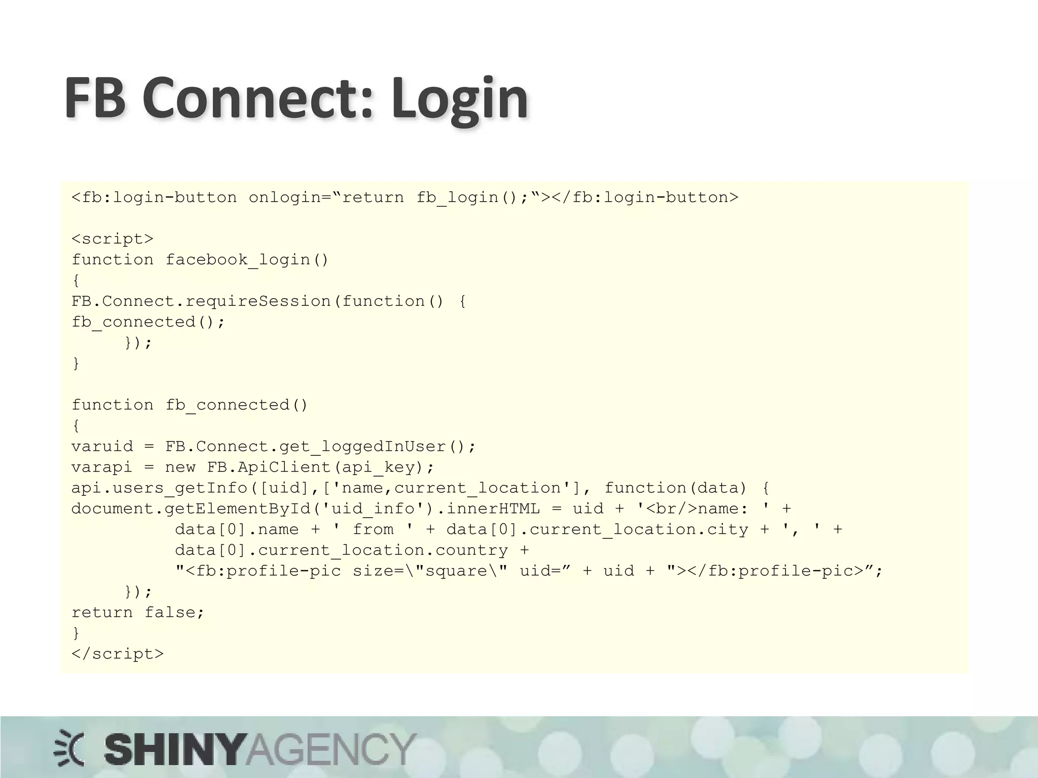 Building a Custom Fan PageKeep your fans on your page