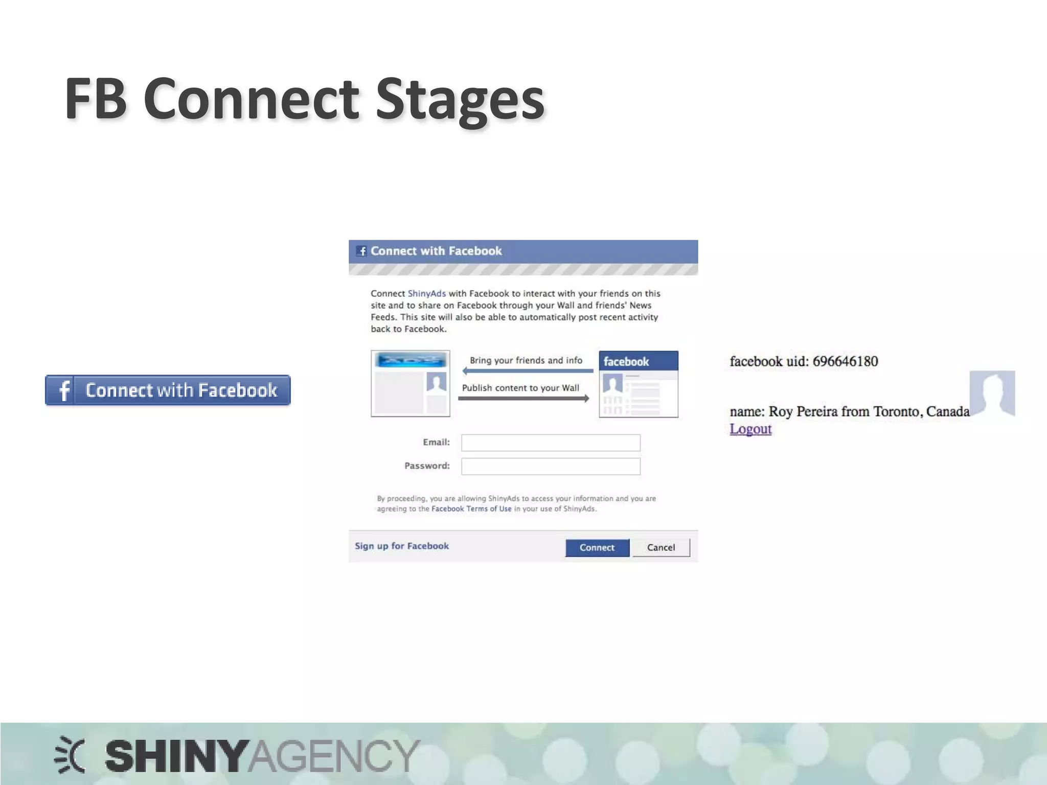 Add the Application to the Fan PageGo to your Facebook applicationClick on the link besides 'Built By' at the bottom of the page  This will take you to the Fan Page of that applicationClick on Add to my Page (you may need to click on 'More' first)Select your Fan Page to add this app to