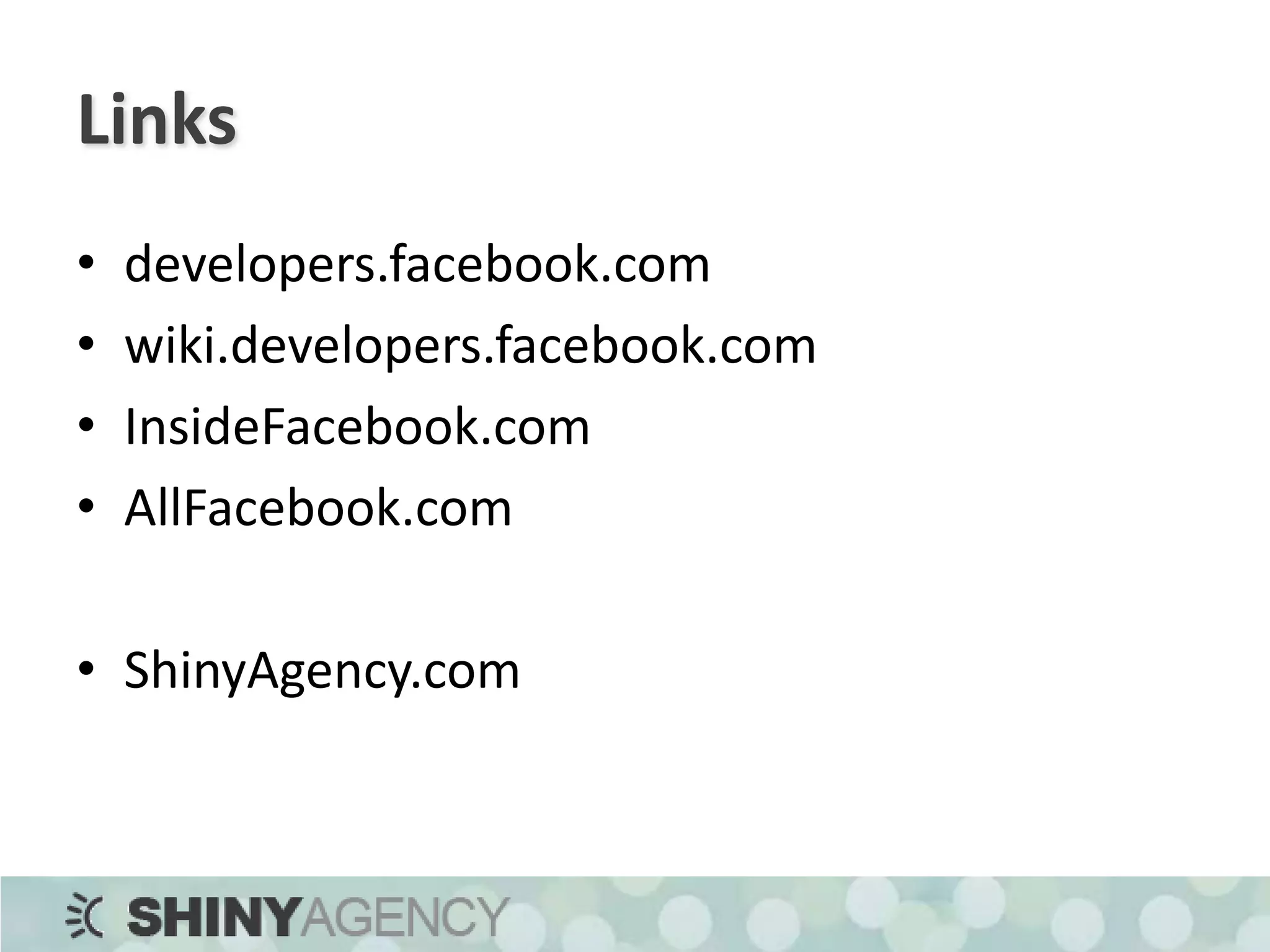 FB Connect: Setup Application