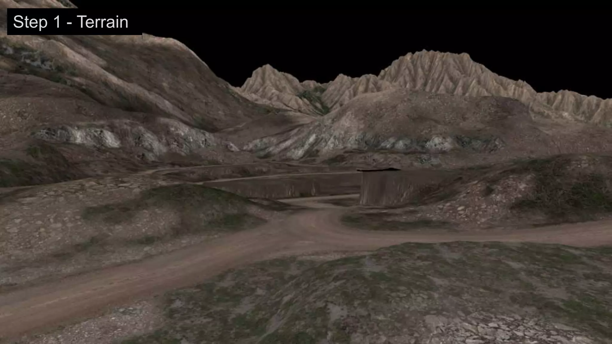 Step 1 - Terrain
 