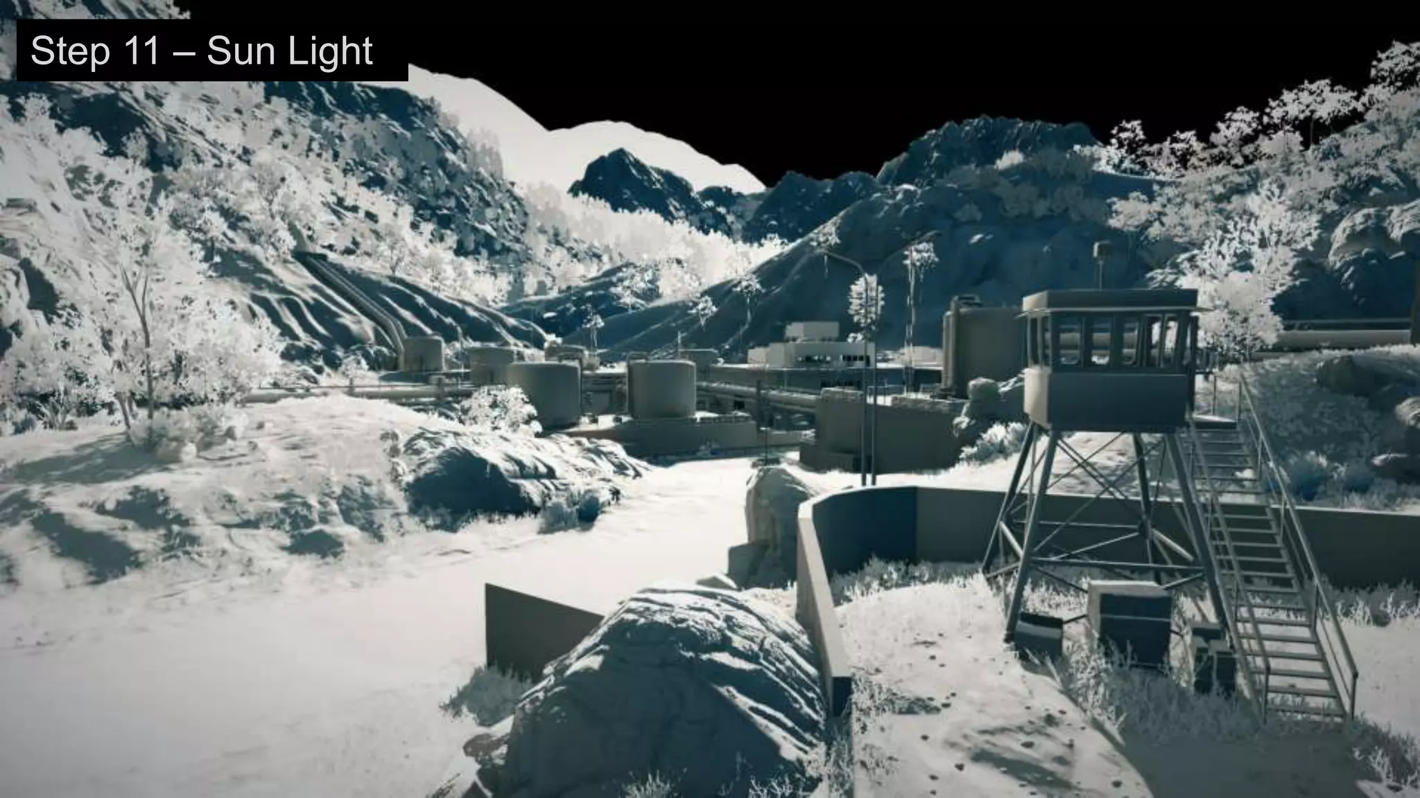 Step 11 – Sun Light
 