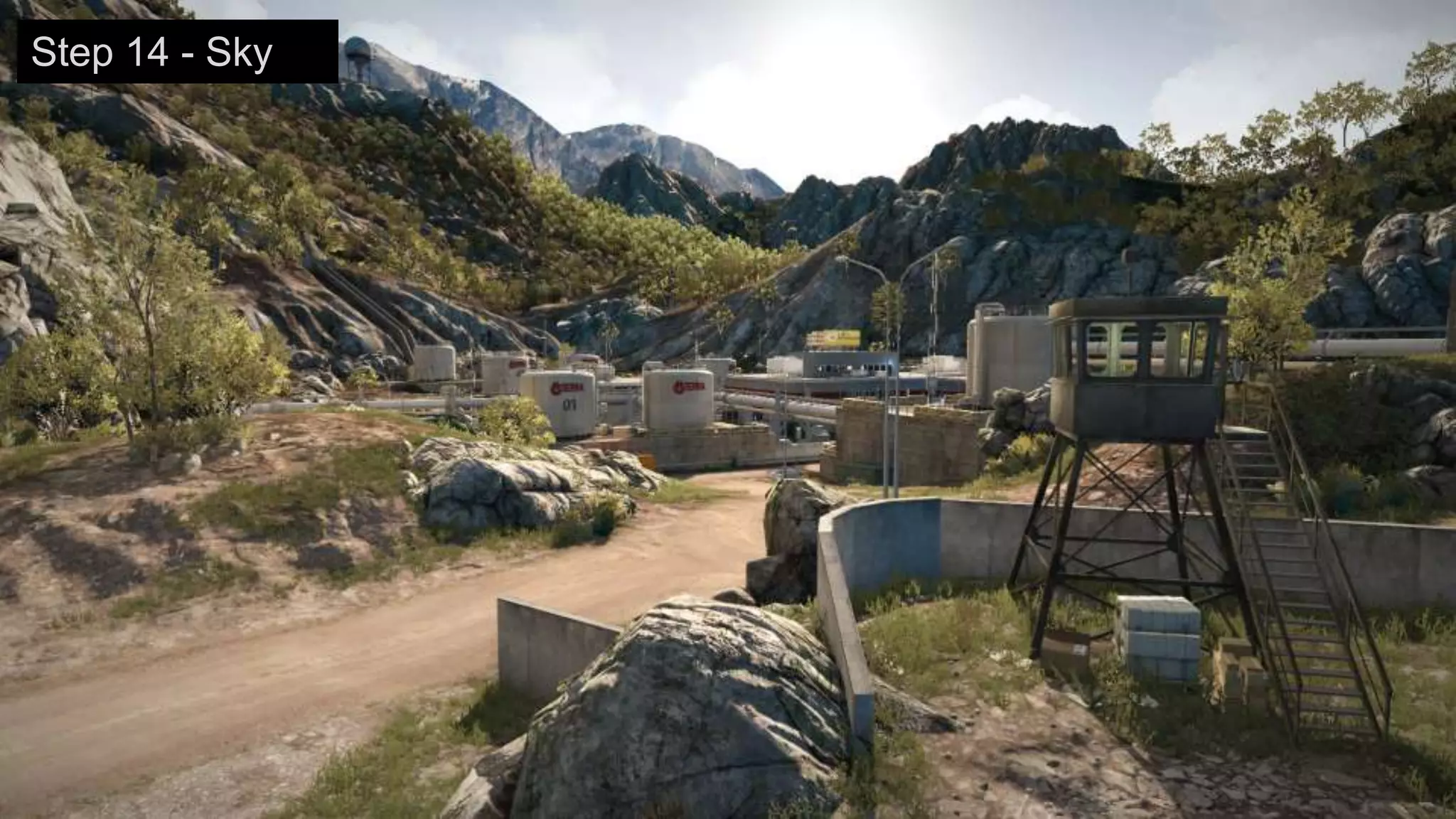 Step 14 - Sky
 