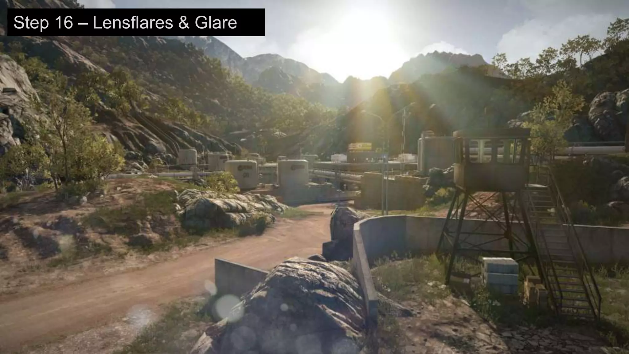 Step 16 – Lensflares & Glare
 