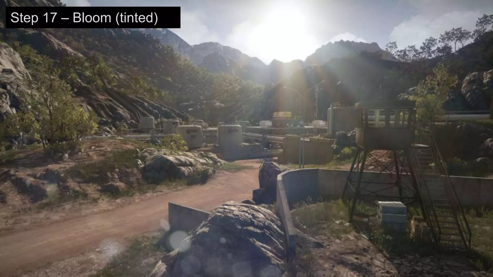 Step 17 – Bloom (tinted)
 