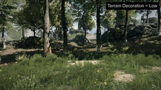 Terrain Decoration = Low
 
