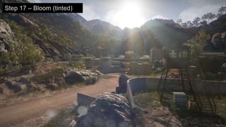 Step 17 – Bloom (tinted)
 