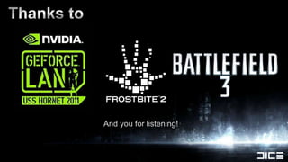 And you for listening!
 