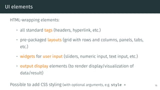 R scripts for statistics and dashboard designs | PPT