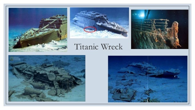 pix Underwater Titanic Ship Accident ship accident rms titanic