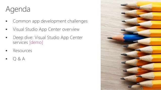 visual studio app center visual