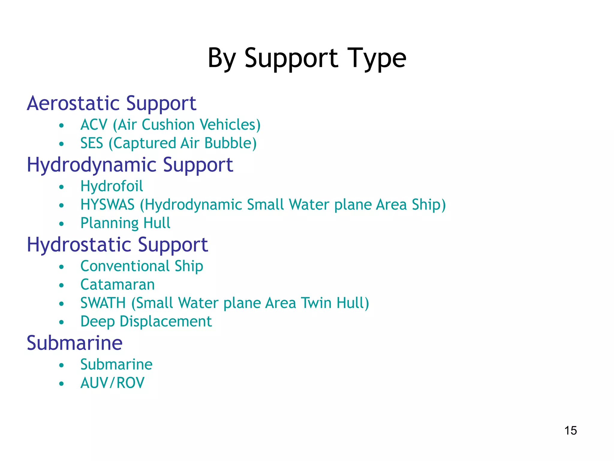 Ship classification and types | PPTX