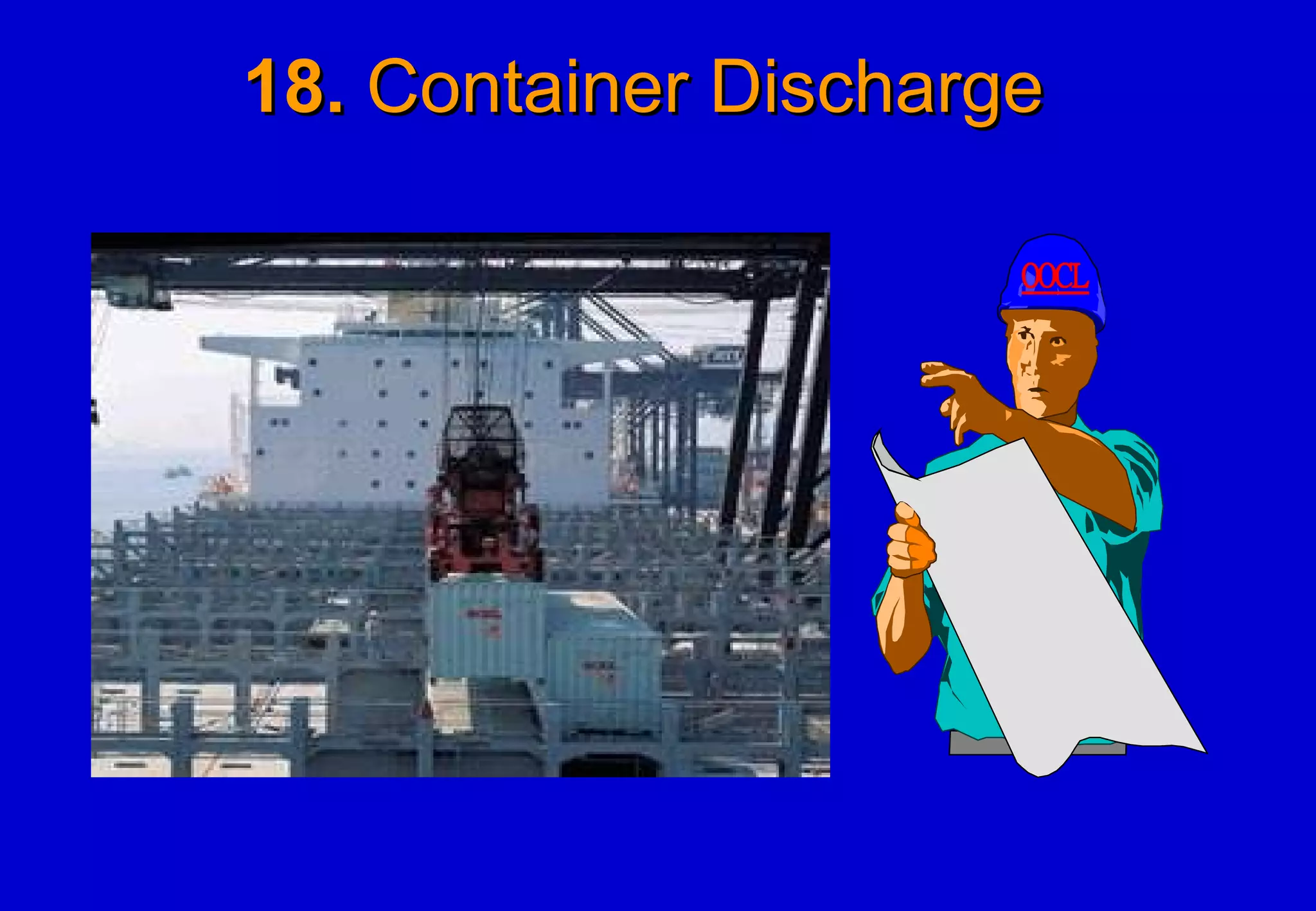 18.  Container Discharge 