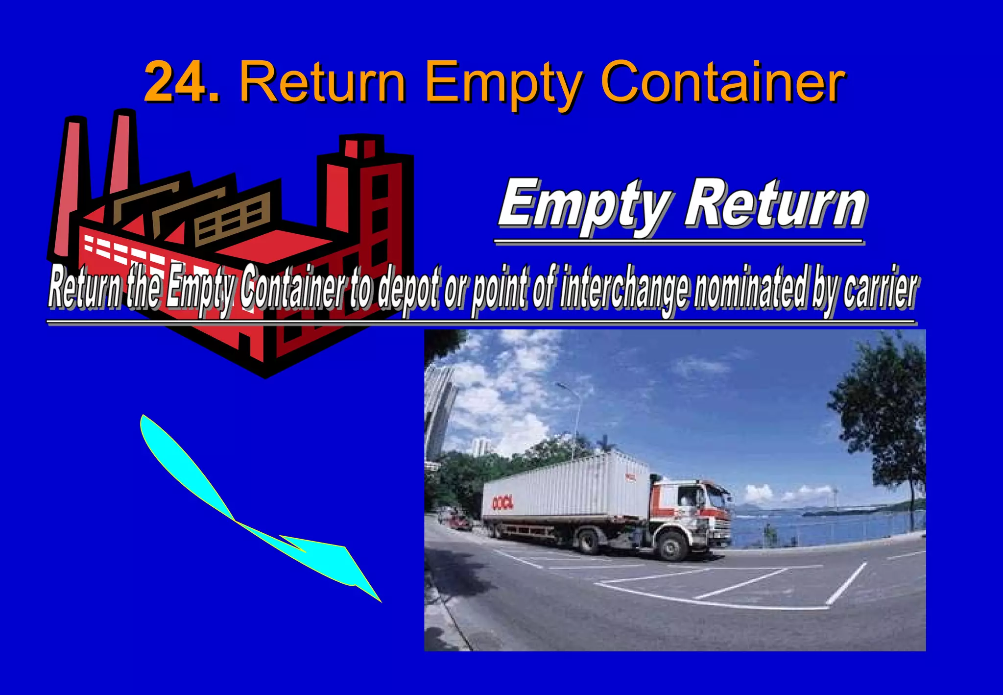 24.  Return Empty Container 