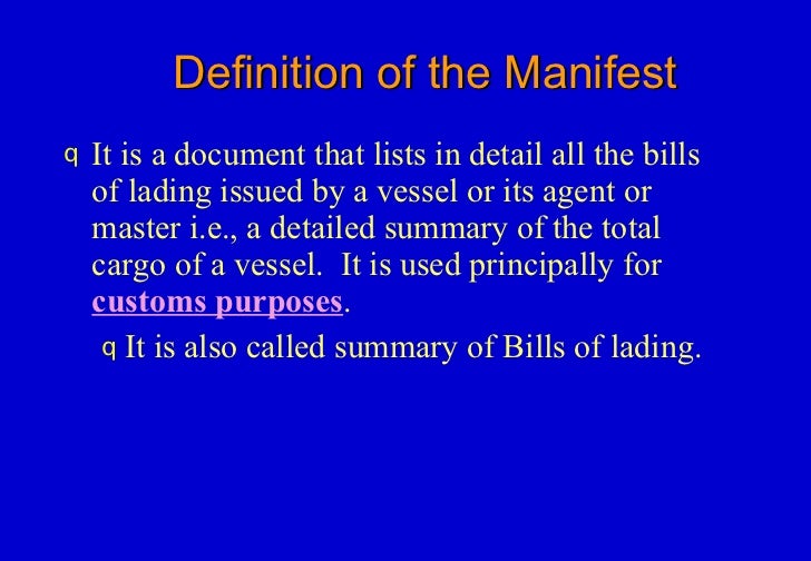 inbound vessel meaning