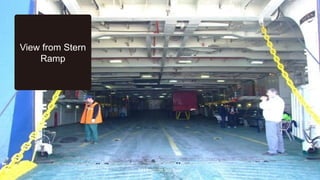View from Stern
Ramp
2018 - 2020 3rd Sem
 