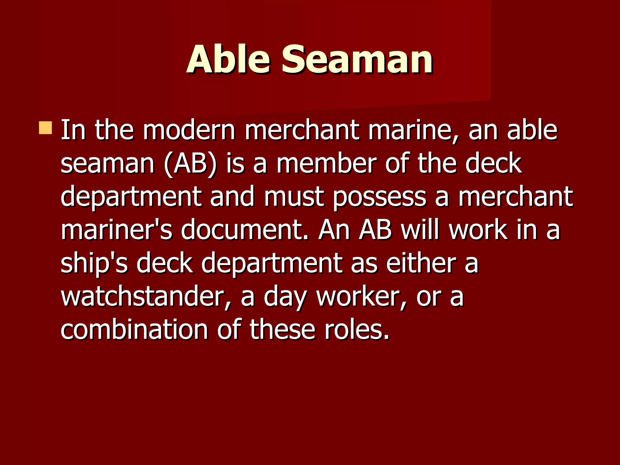 Ship Organization | PPT
