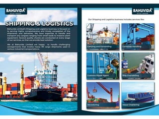 Shipping and Logistics | bahuvida.com