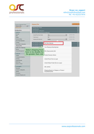 Skype: osc_support
sales@oscprofessionals.com
Ph: +91-9225237076
www.oscprofessionals.com
 