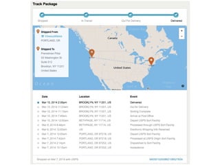 Building a Scalable System for Tracking Shipping Packages | PDF