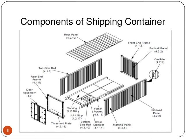 shipping container construction drawings