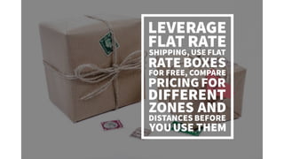 Your Shipping Costs Suck, And What You Can Do About It