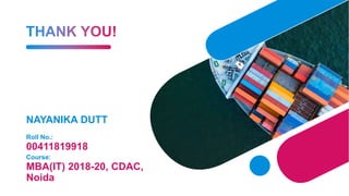 Shipping methods n dutt