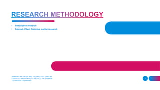 Shipping methods n dutt