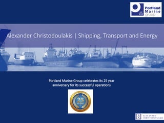 Alexander Christodoulakis | Shipping, Transport and Energy
 