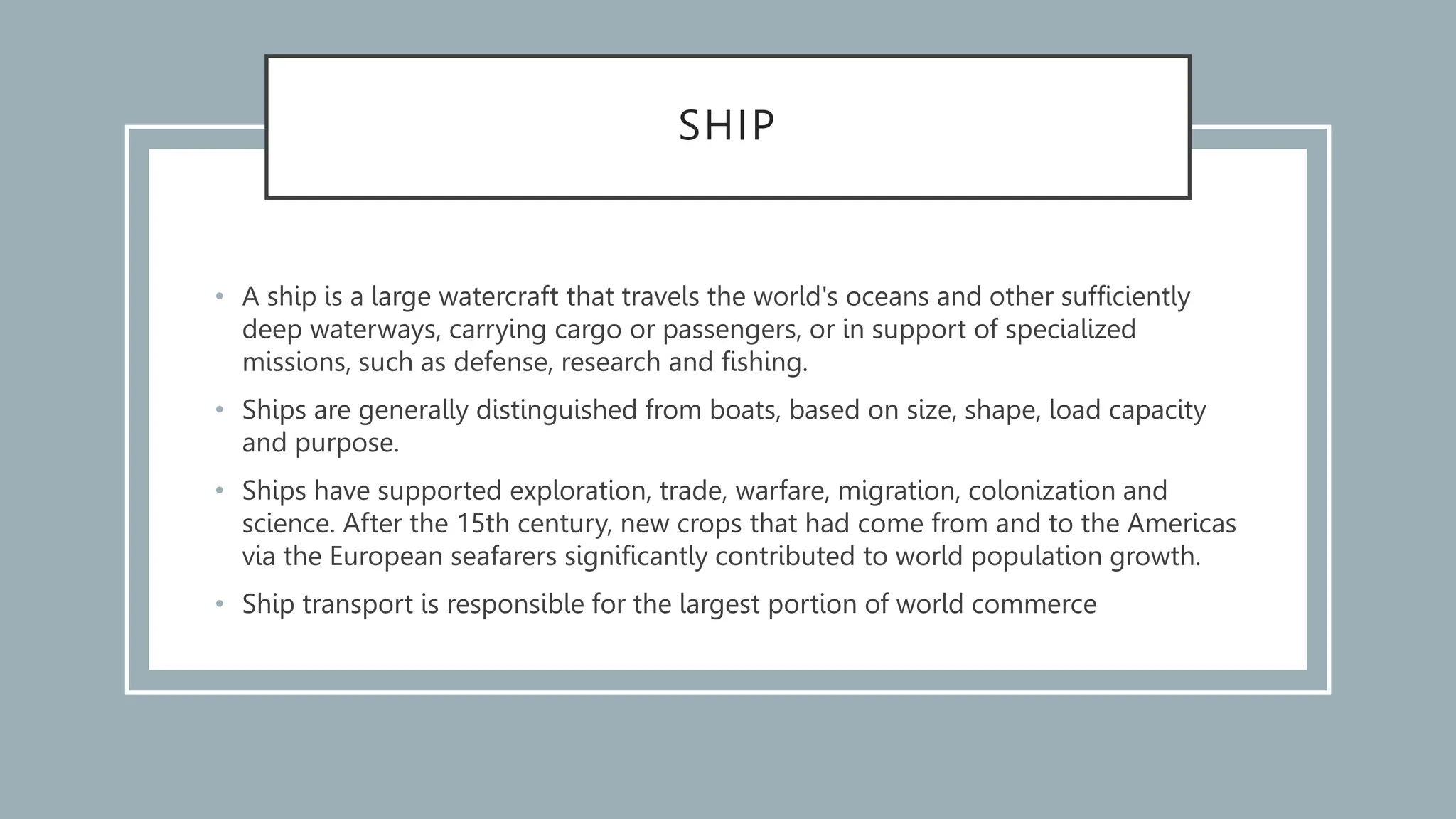 Ship category (engineering) presentation.pptx