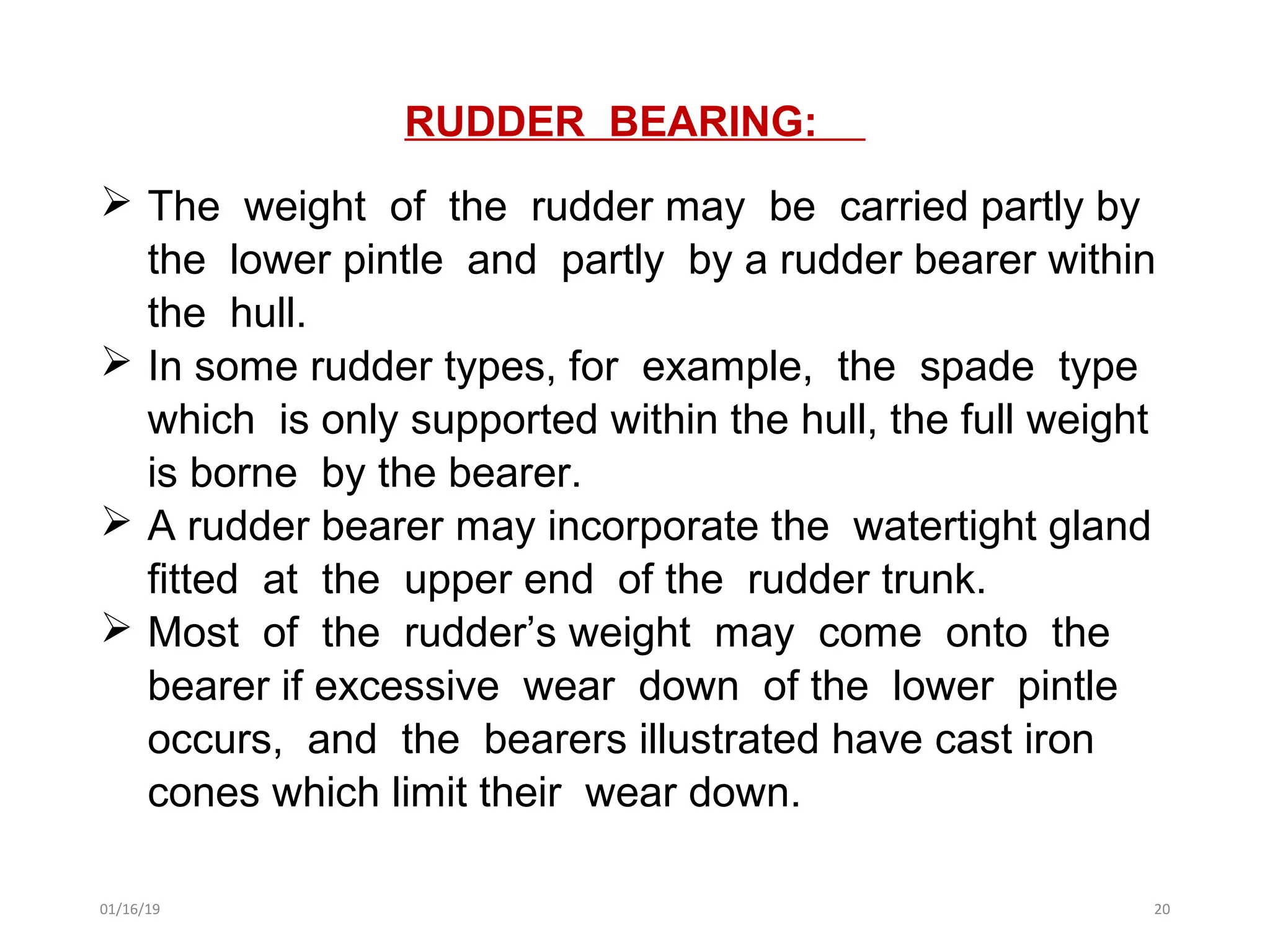 Ship Rudder | PPT