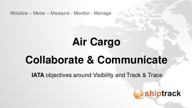 Airline Track Trace Cargo Visibility