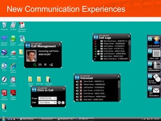 New Communication Experiences 