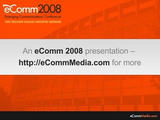 Shirish Andhare's presentation at eComm 2008