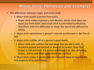 Shirk Def Shirk tabarruk, talisman 1.0.ppt