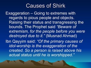 Shirk Objects Shirk for Dummies! | PPT