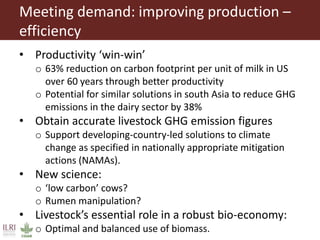 Food of animal origin: Demand and diversity