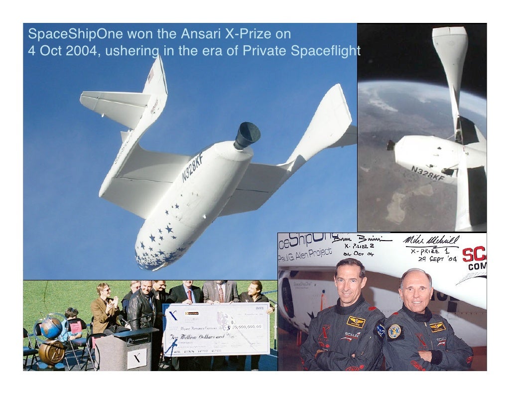 SpaceShipOne won the Ansari X-Prize                "Astronauts4Hire" at 2012 Ignite STEM Week Hawaii          SpaceShipOne won the Ansari X-Prize                "Astronauts4Hire" at 2012 Ignite STEM Week Hawaii