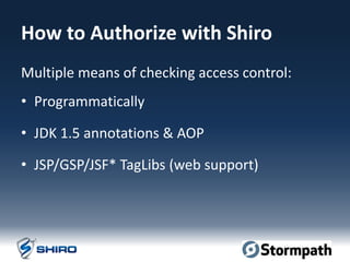 Intro to Apache Shiro | PPTX
