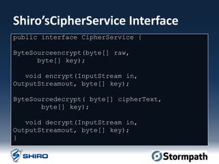 Intro to Apache Shiro | PPTX