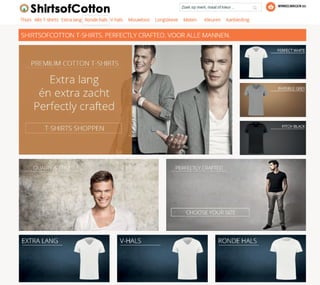 Shirts of cotton