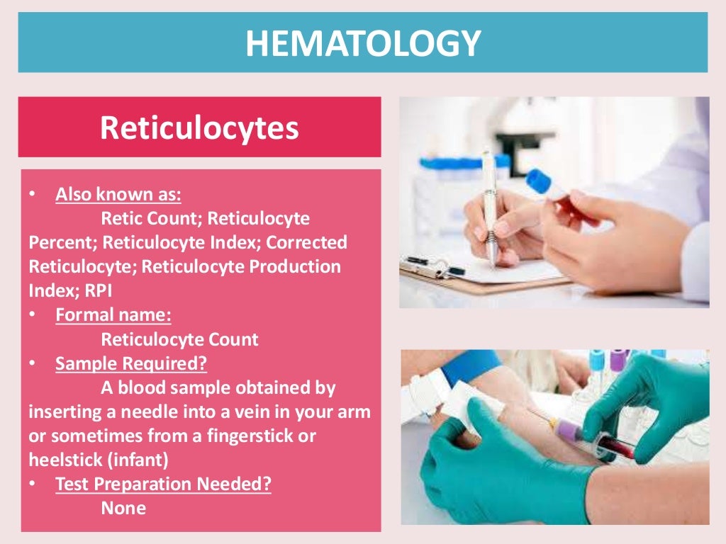 HEMATOLOGY Laboratory Tests