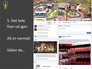 5. Det hele
fiser ud igen
Alt er normalt
Sådan da…
 