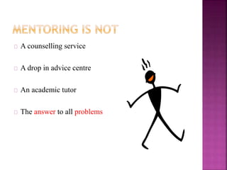 A counselling service
A drop in advice centre
An academic tutor
The answer to all problems
 