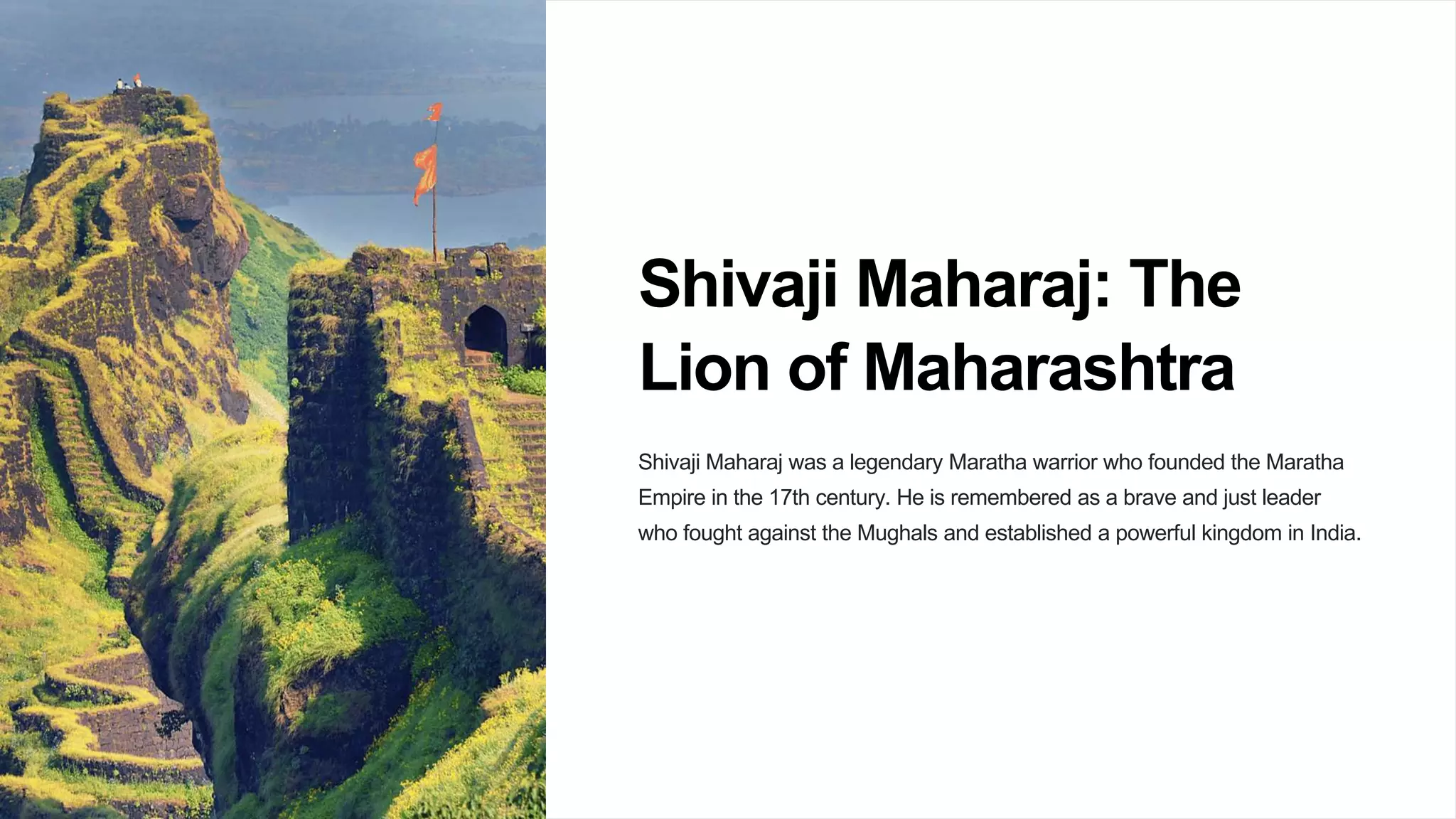 Chatrapati Shivaji Maharaj 🚩 | PPT 