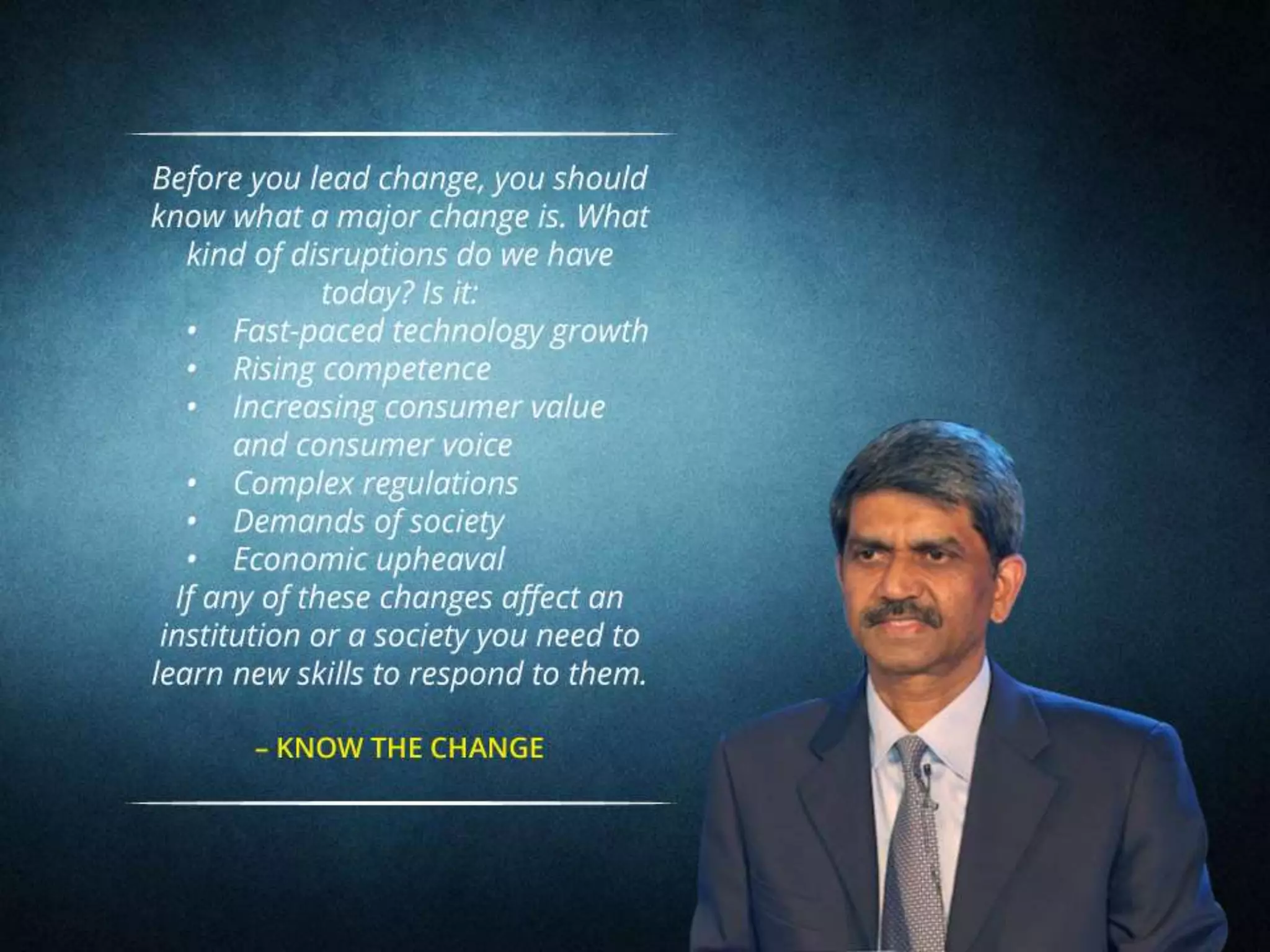 Tips on Change Management by Pepsico India Holdings’ CEO Shivakumar | PPTX