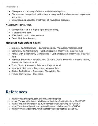 gabapentin for tonic seizures