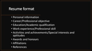 Shivam resume ppt pptx - Shivam Resume Ppt Pptx 7 320 